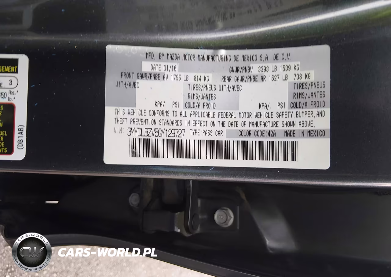 2016 Scion Ia VIN:3MYDLBZV5GY129727 - 9