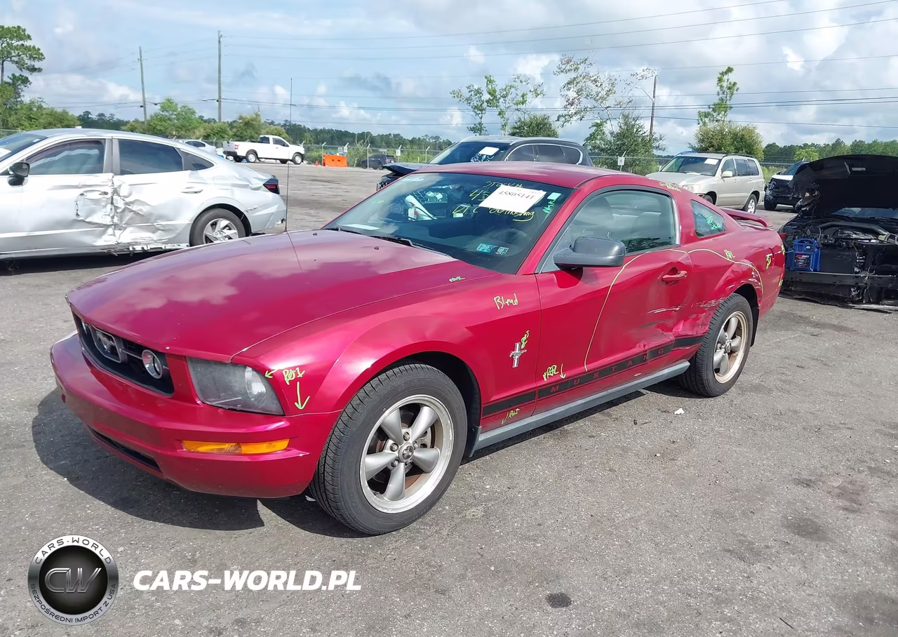 2006 Ford Mustang V6 VIN:1ZVFT80N665215693 - 2