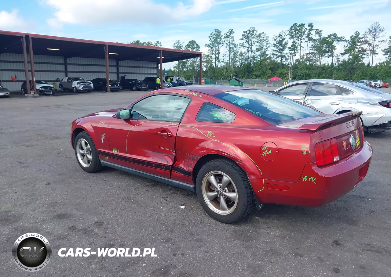 2006 Ford Mustang V6 VIN:1ZVFT80N665215693 - 3