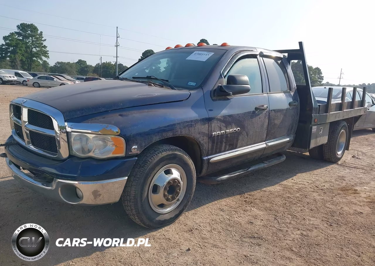 2004 Dodge Ram 3500 Slt-Laramie VIN:3D7MA48C14G198633 - 2