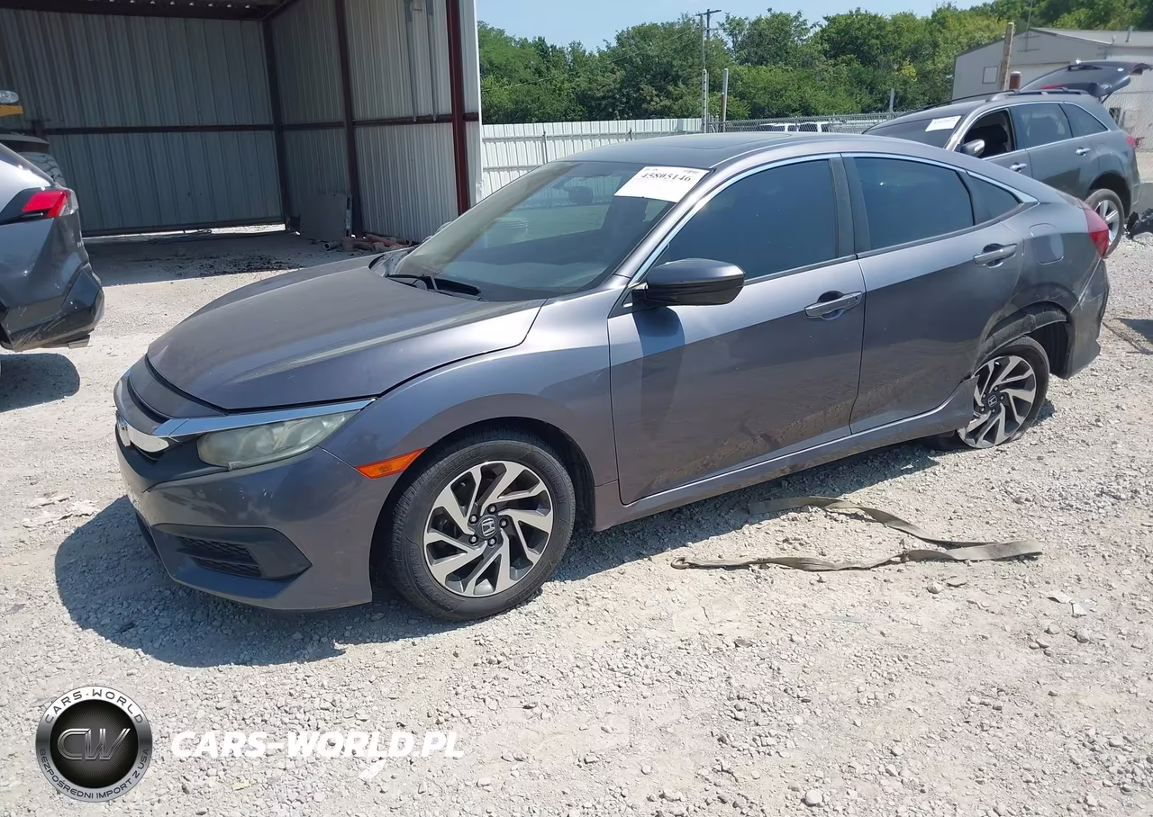2016 Honda Civic Ex VIN:19XFC2F79GE014370 - 2