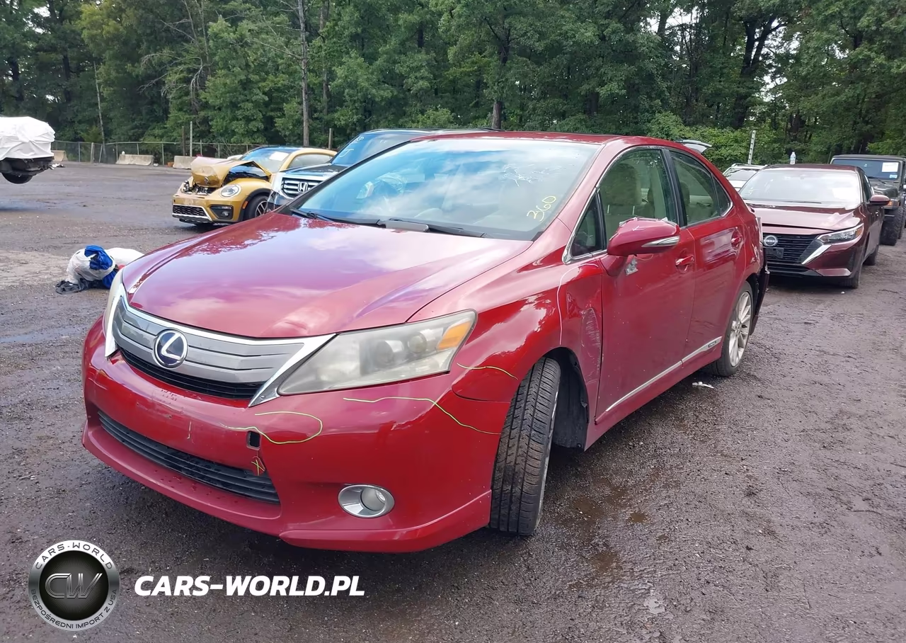 2010 Lexus Hs 250H Premium VIN:JTHBB1BA7A2012228 - 2