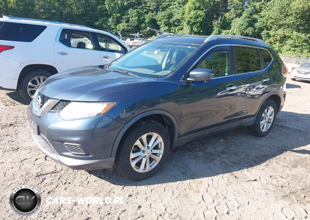 2016 Nissan Rogue Sv VIN:KNMAT2MV6GP650868 - 2