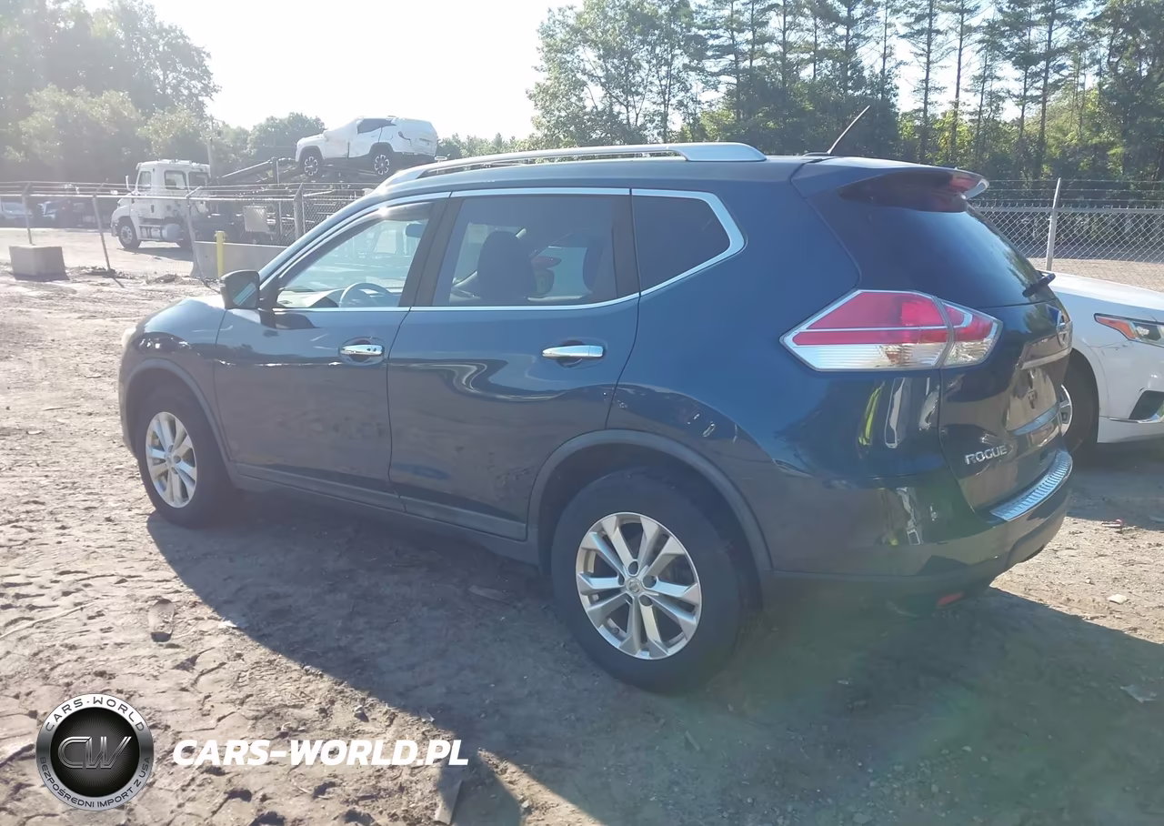 2016 Nissan Rogue Sv VIN:KNMAT2MV6GP650868 - 3