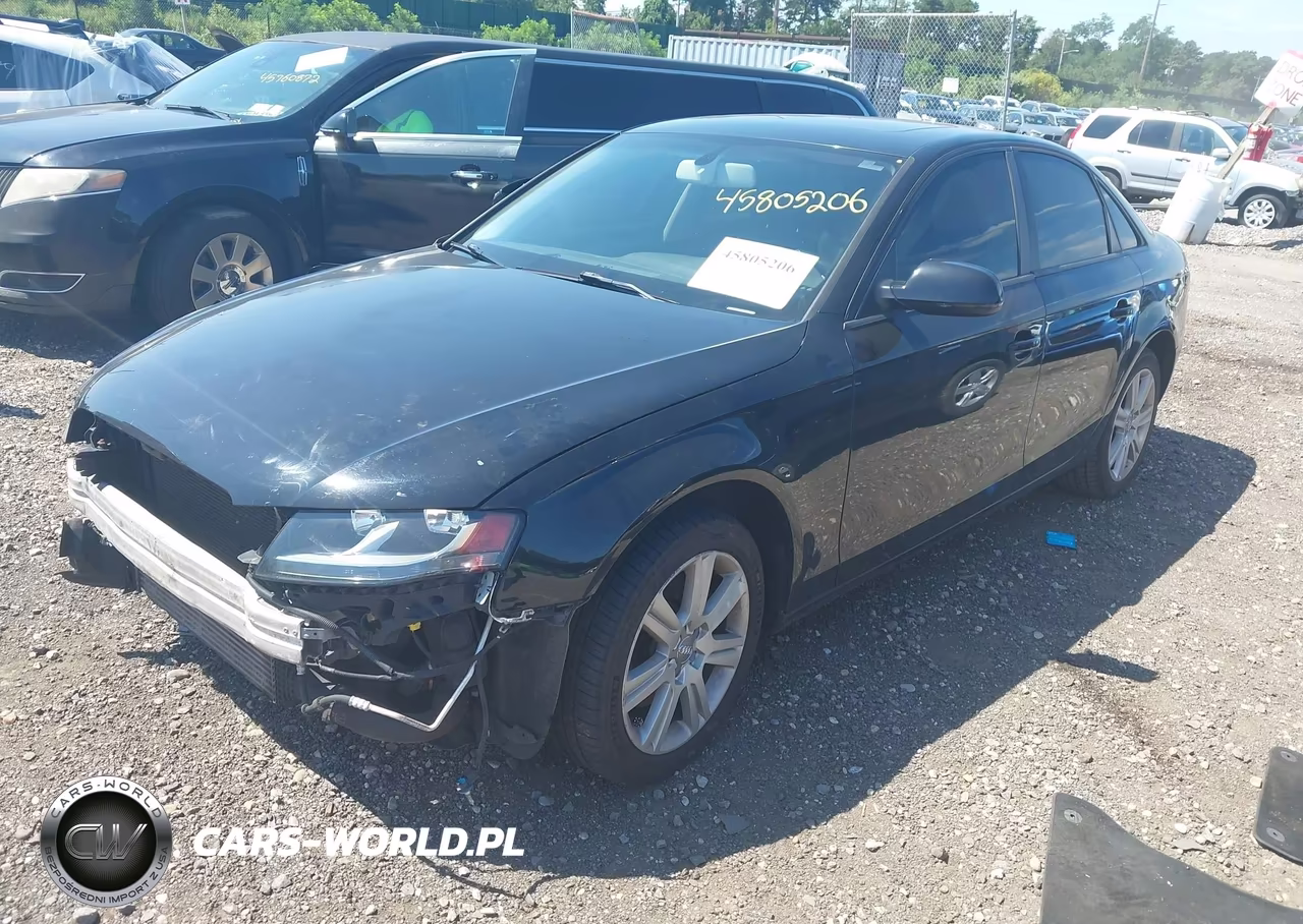 2012 Audi A4 2.0T Premium VIN:WAUAFAFL7CN009213 - 2