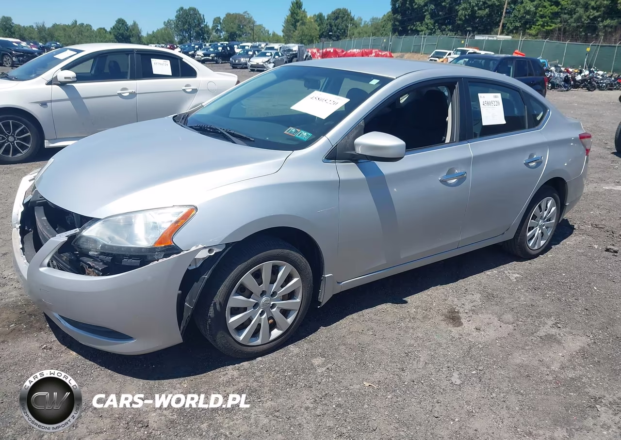 2015 Nissan Sentra S VIN:3N1AB7AP7FY378563 - 2