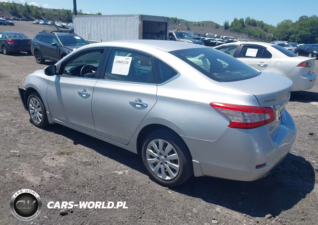 2015 Nissan Sentra S VIN:3N1AB7AP7FY378563 - 3
