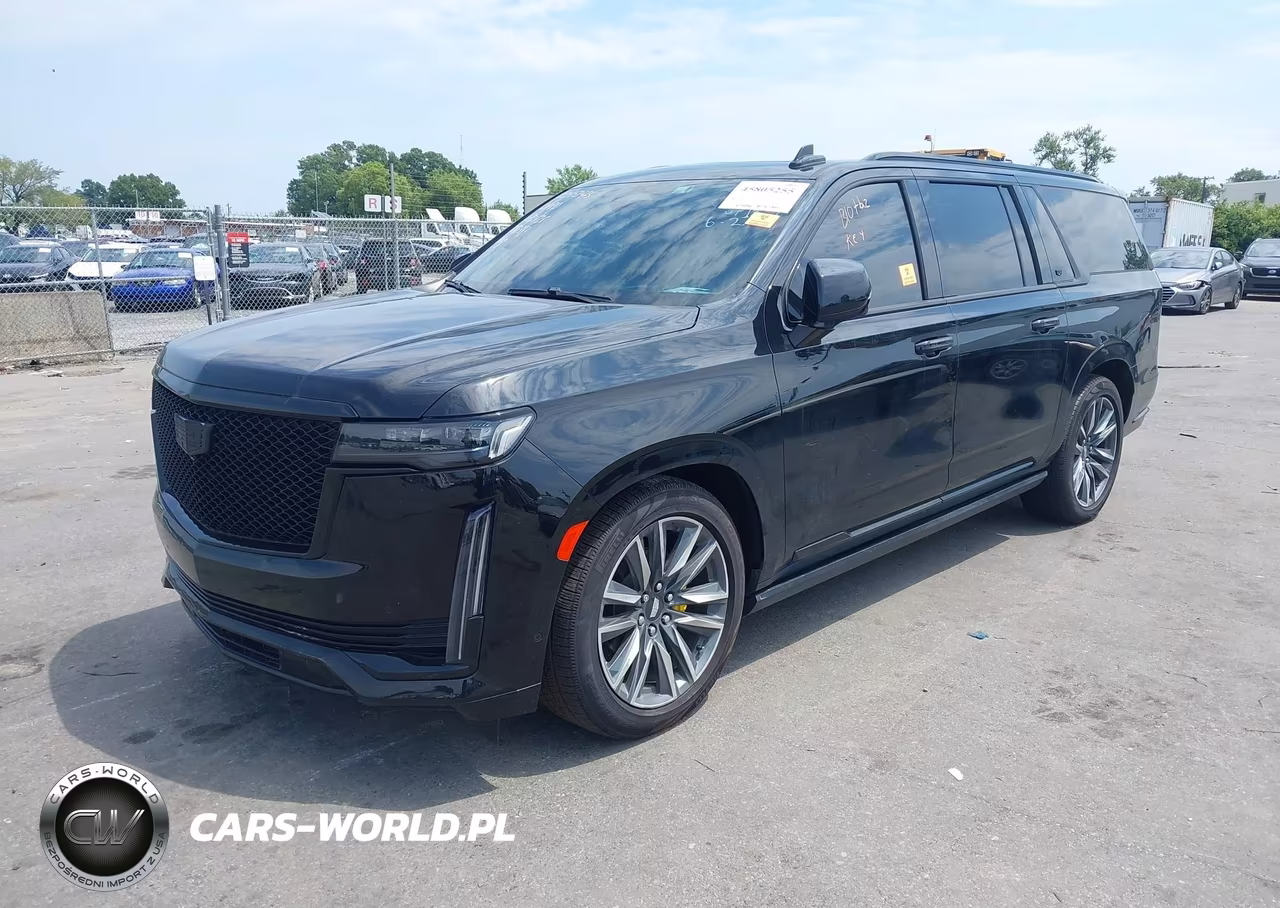 2022 Cadillac Escalade Esv 4Wd Sport Platinum VIN:1GYS4RKL4NR287333 - 2