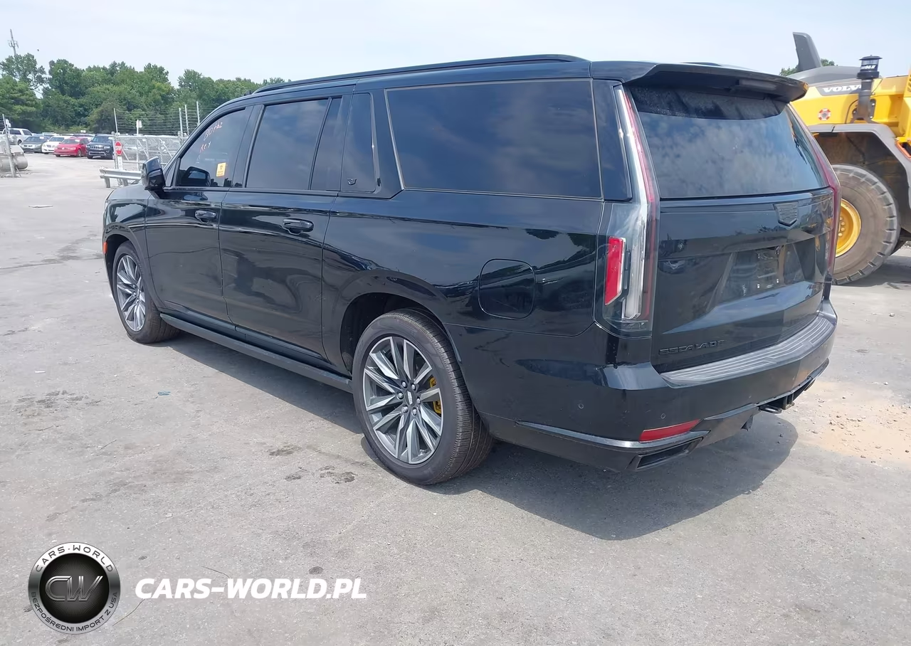 2022 Cadillac Escalade Esv 4Wd Sport Platinum VIN:1GYS4RKL4NR287333 - 3