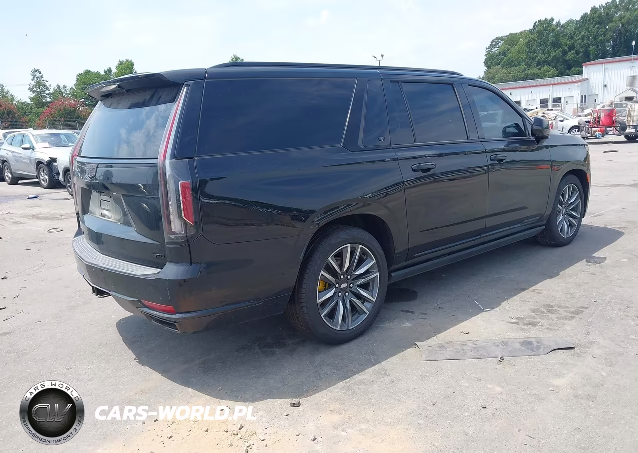 2022 Cadillac Escalade Esv 4Wd Sport Platinum VIN:1GYS4RKL4NR287333 - 4