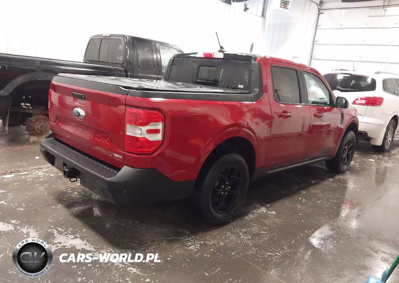 2022 Ford Maverick Lariat VIN:3FTTW8F91NRA20393 - 4
