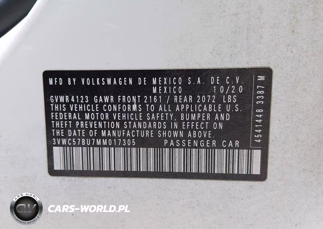2021 Volkswagen Jetta 1.4T R-Line-1.4T Se-S VIN:3VWC57BU7MM017305 - 9