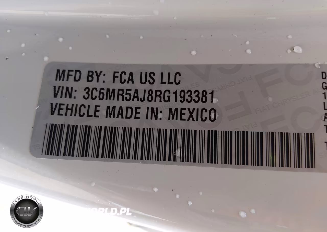 2024 Ram 2500 Tradesman VIN:3C6MR5AJ8RG193381 - 9