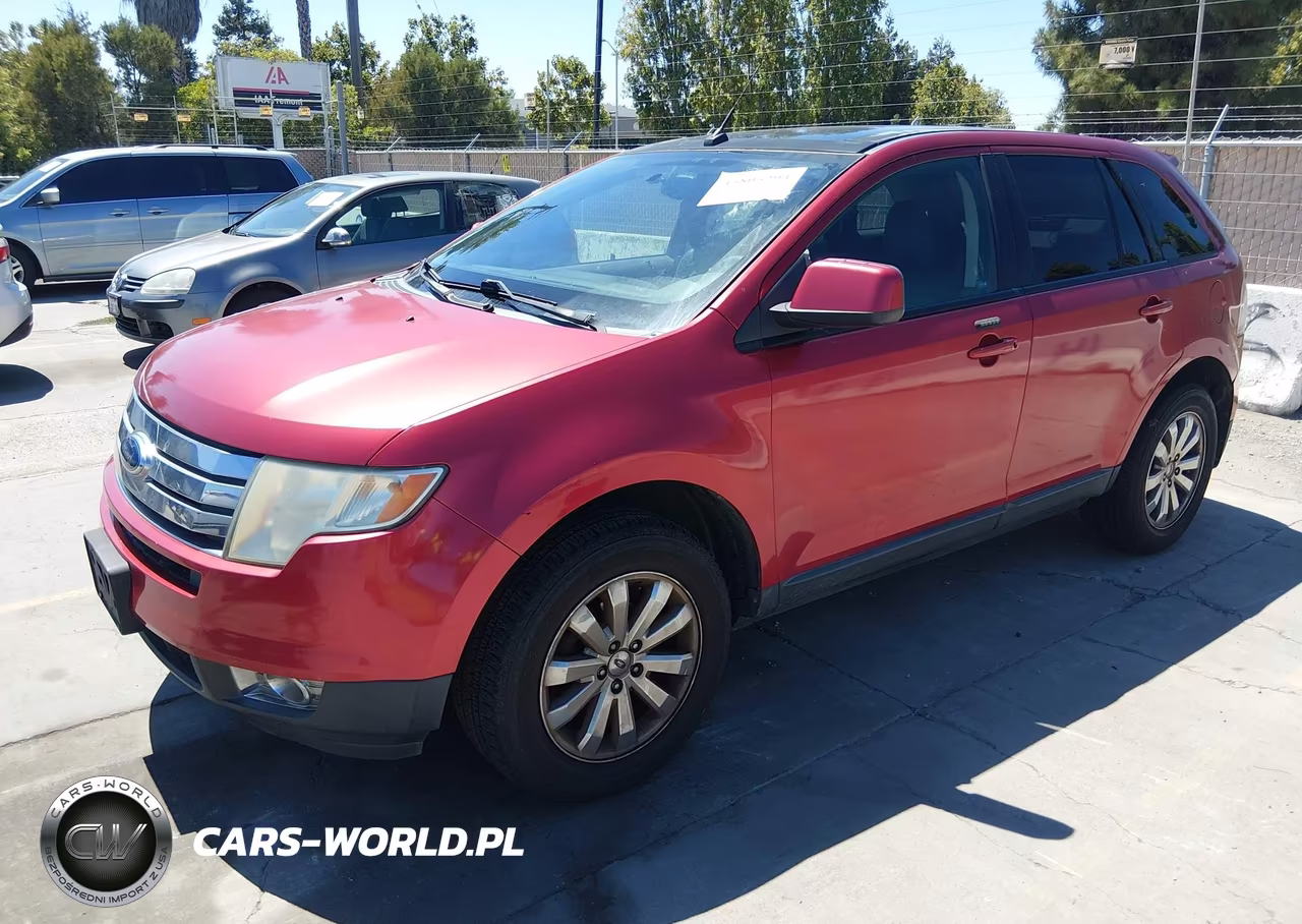 2008 Ford Edge Sel VIN:2FMDK38C28BA78054 - 2