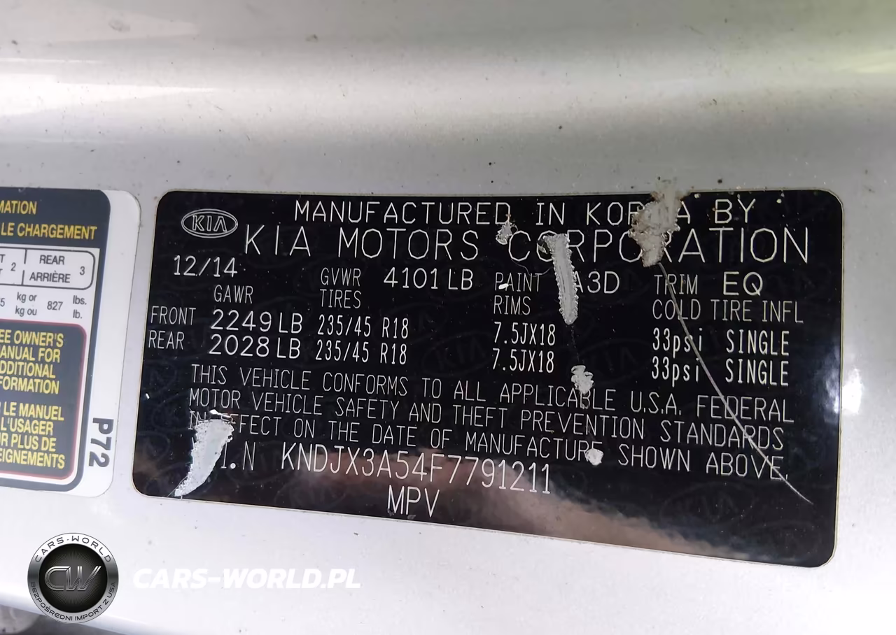 2015 Kia Soul ! VIN:KNDJX3A54F7791211 - 9