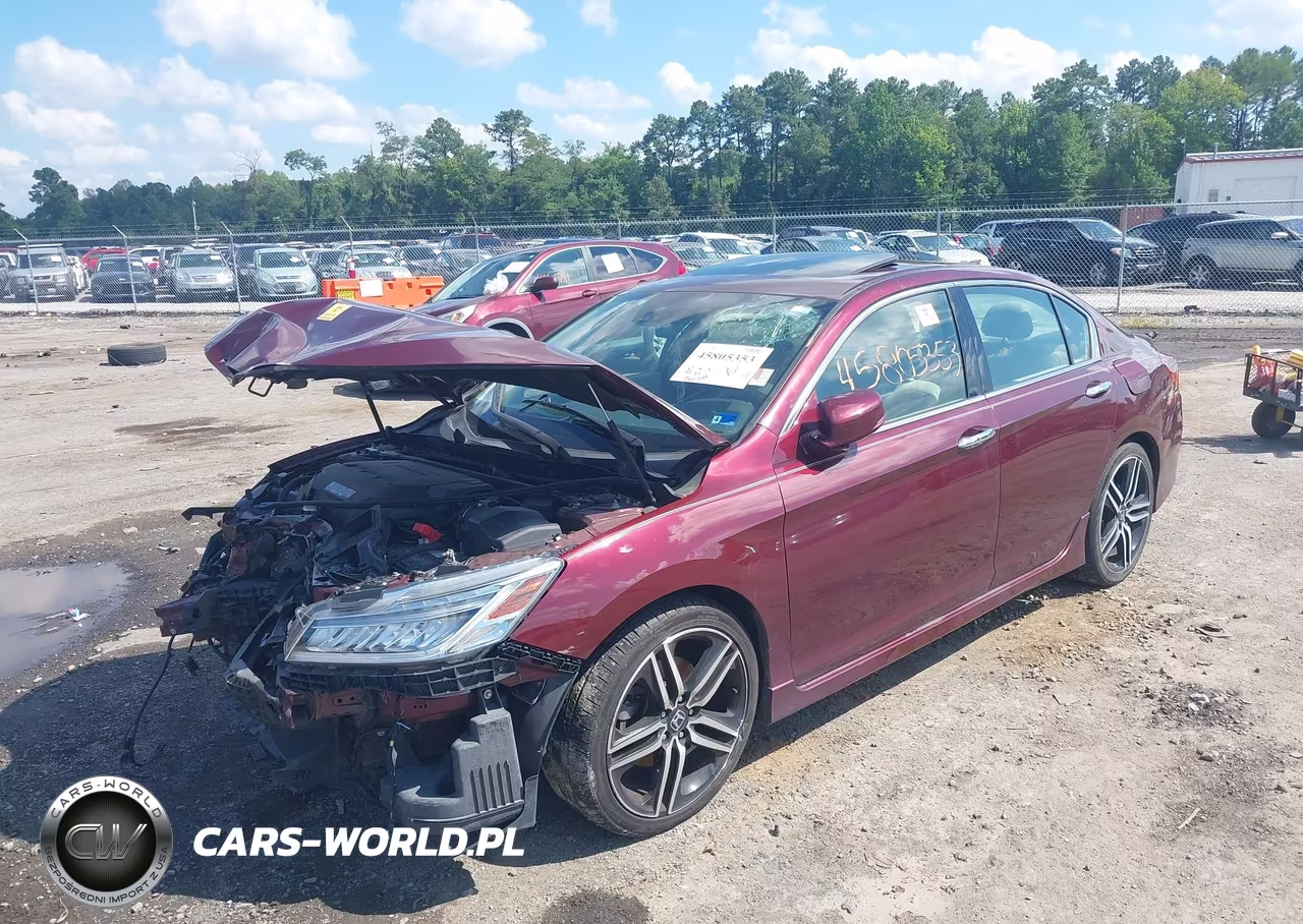 2016 Honda Accord Touring VIN:1HGCR3F90GA026856 - 2