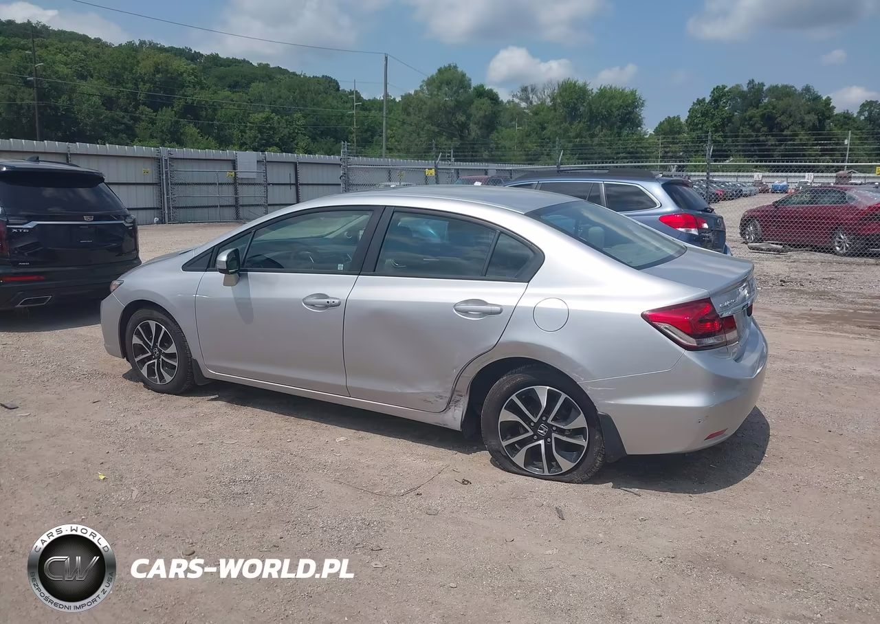 2015 Honda Civic Ex VIN:19XFB2F80FE070580 - 14