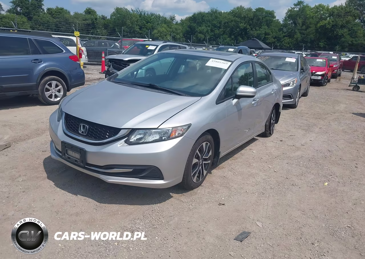 2015 Honda Civic Ex VIN:19XFB2F80FE070580 - 2
