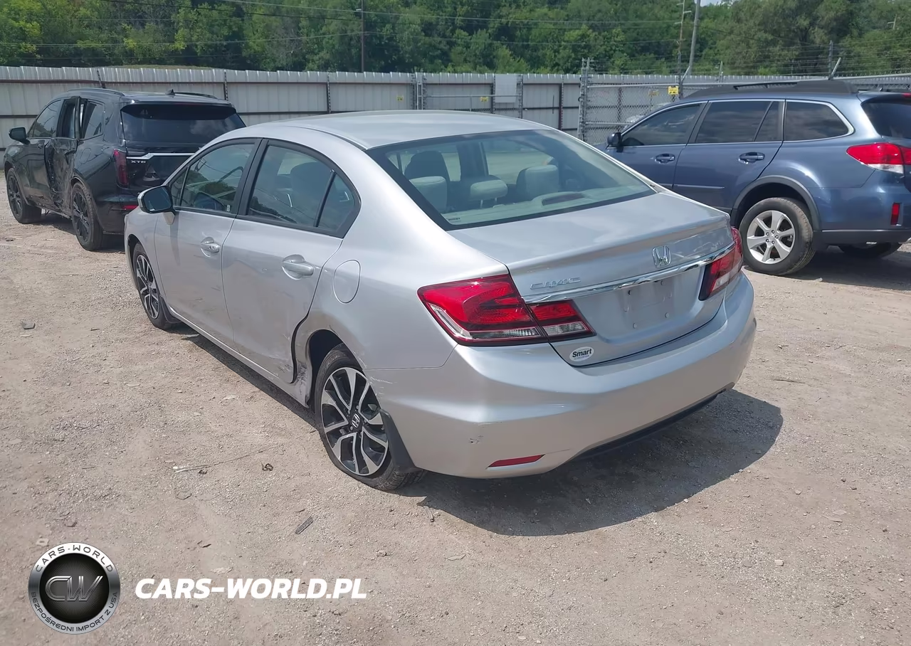 2015 Honda Civic Ex VIN:19XFB2F80FE070580 - 3
