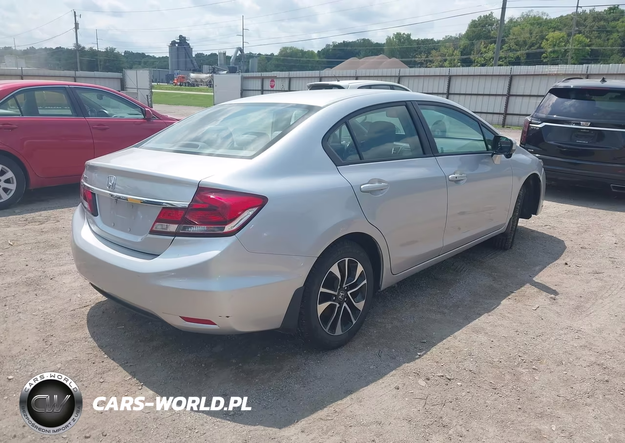 2015 Honda Civic Ex VIN:19XFB2F80FE070580 - 4