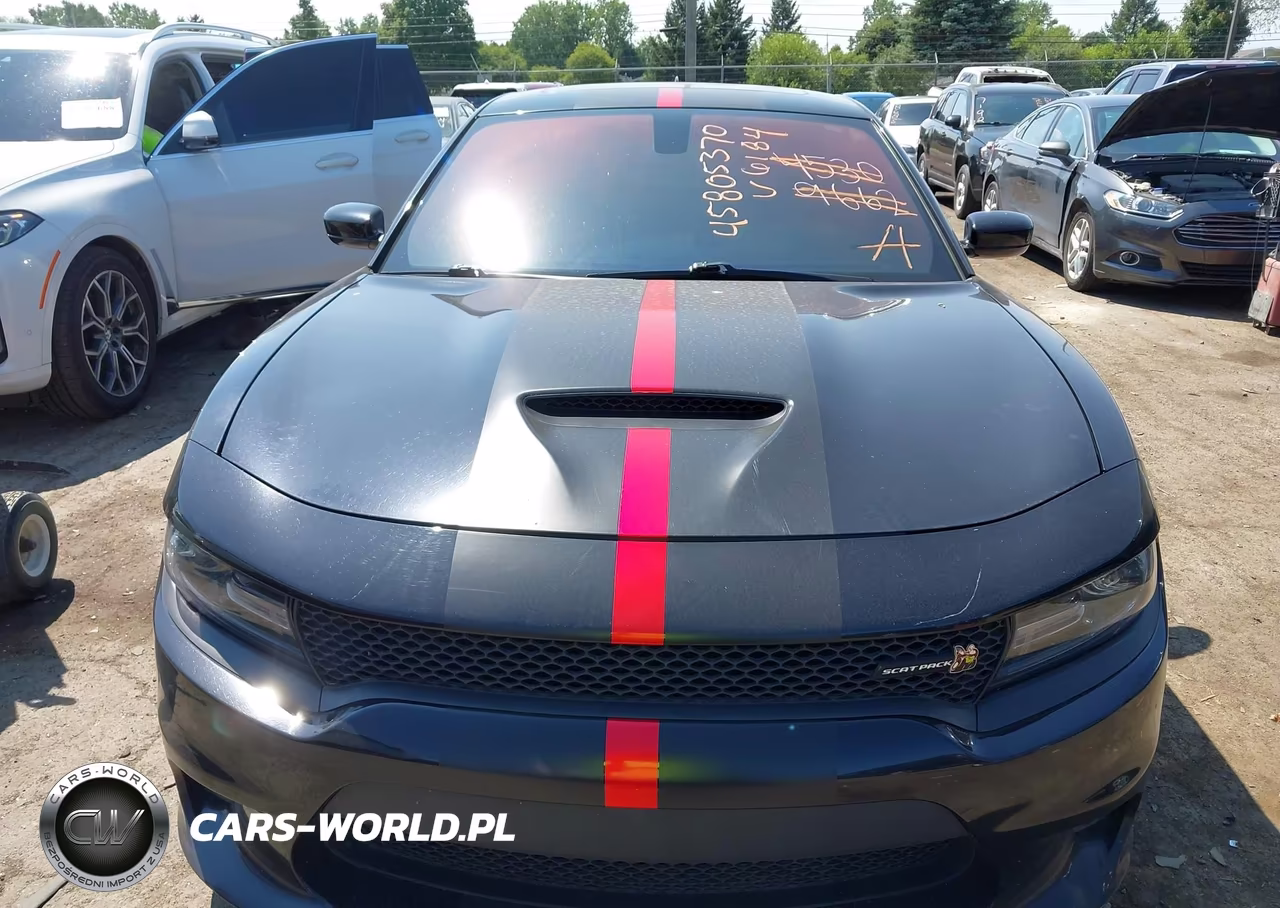 2018 Dodge Charger R-T Scat Pack Rwd VIN:2C3CDXGJ1JH196184 - 12