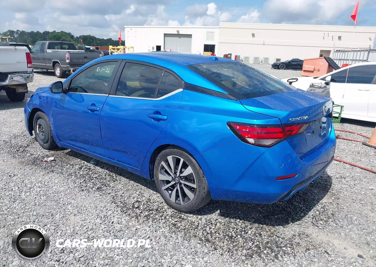 2020 Nissan Sentra Sv Xtronic Cvt VIN:3N1AB8CV0LY289219 - 3
