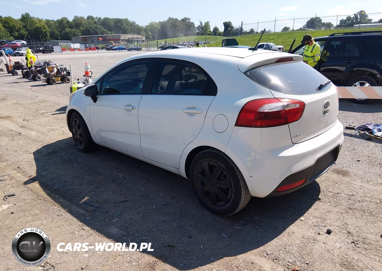 2013 Kia Rio Lx VIN:KNADM5A30D6118934 - 3