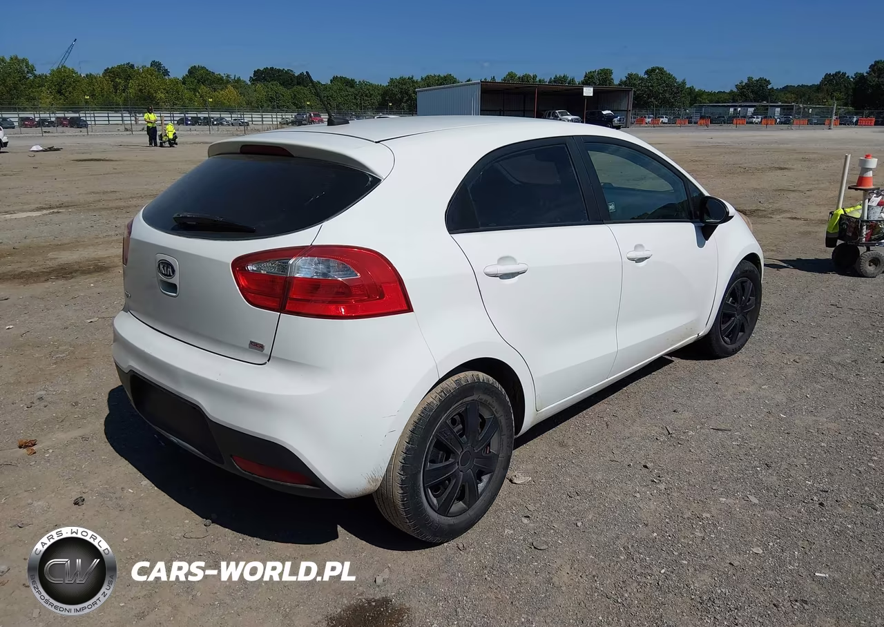 2013 Kia Rio Lx VIN:KNADM5A30D6118934 - 4