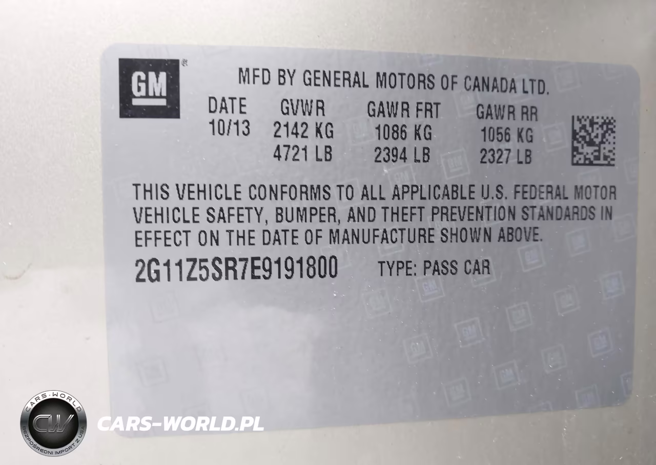 2014 Chevrolet Impala Ls Eco VIN:2G11Z5SR7E9191800 - 9
