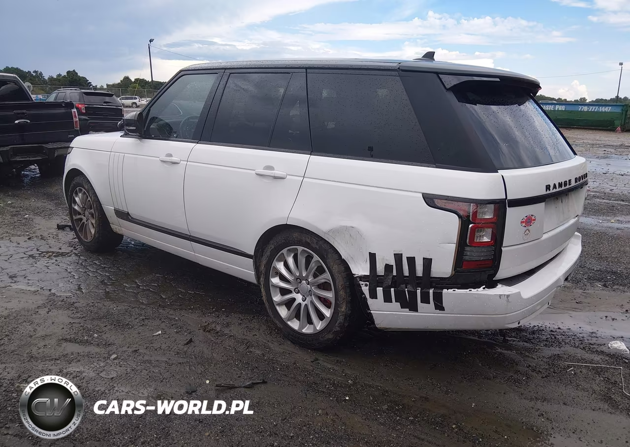 2016 Land Rover Range Rover 3.0L V6 Supercharged Hse VIN:SALGS2PF8GA306911 - 3
