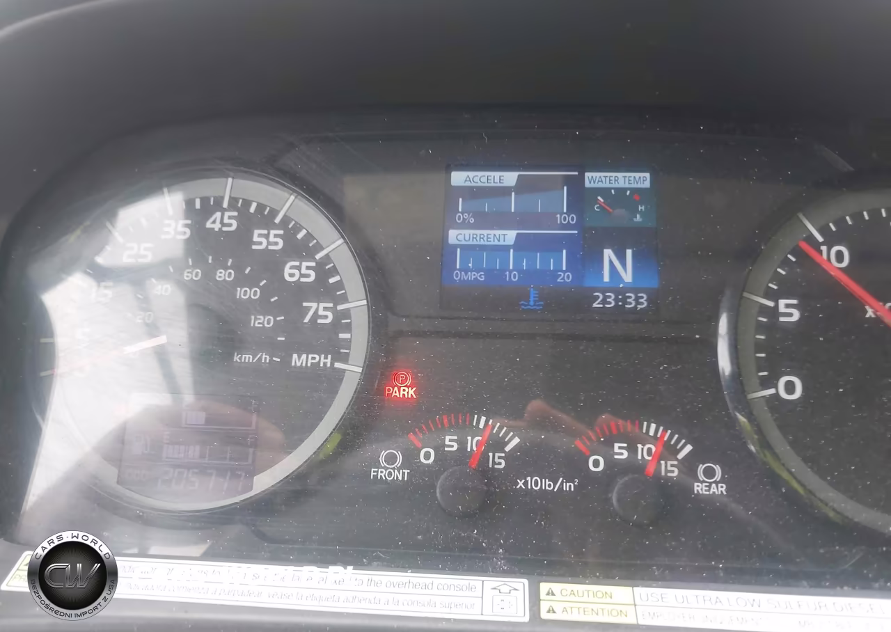 2015 Hino 258-268 VIN:5PVNJ8JVXF4S57888 - 5