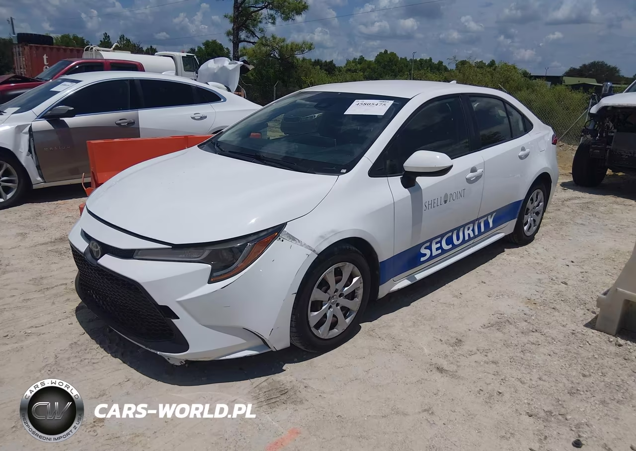 2021 Toyota Corolla Le VIN:JTDEPMAE1MJ166224 - 2