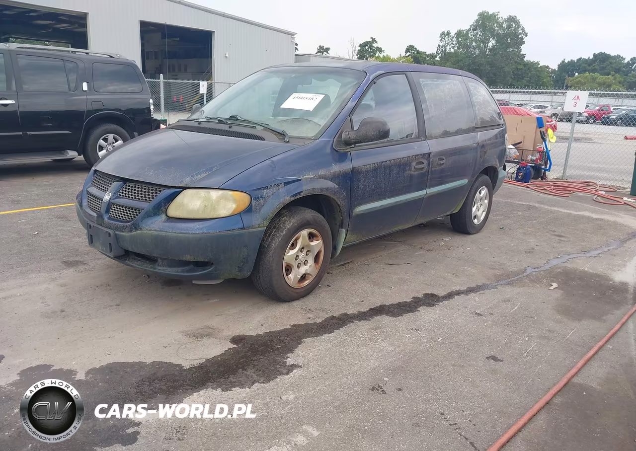 2002 Dodge Caravan Se VIN:1B4GP25392B739316 - 2