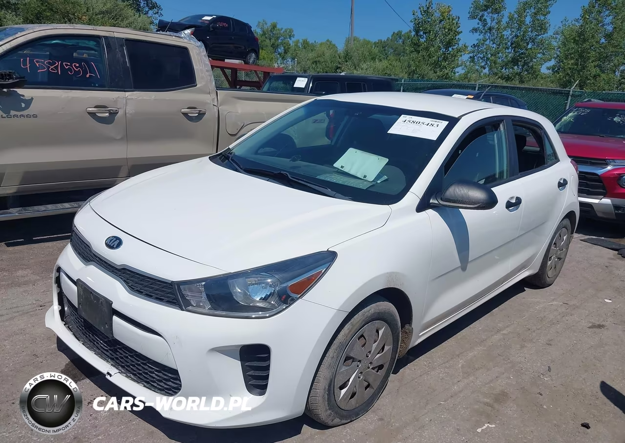 2018 Kia Rio Lx VIN:3KPA25AB0JE066827 - 2