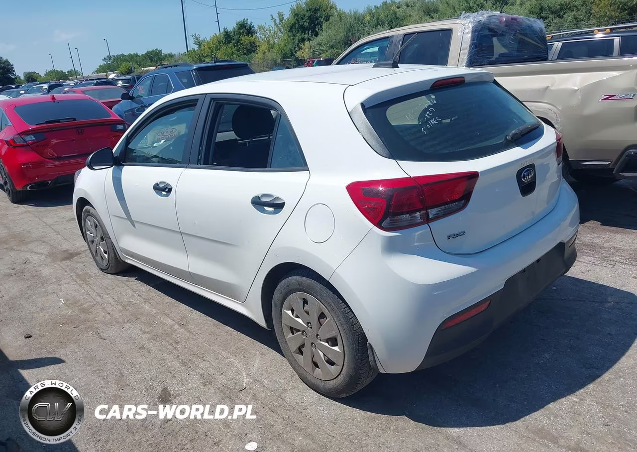 2018 Kia Rio Lx VIN:3KPA25AB0JE066827 - 3