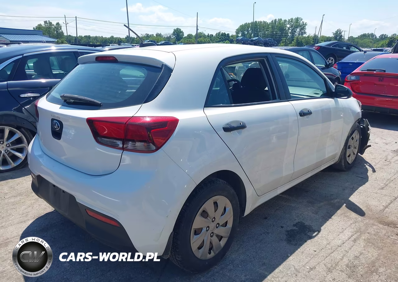 2018 Kia Rio Lx VIN:3KPA25AB0JE066827 - 4