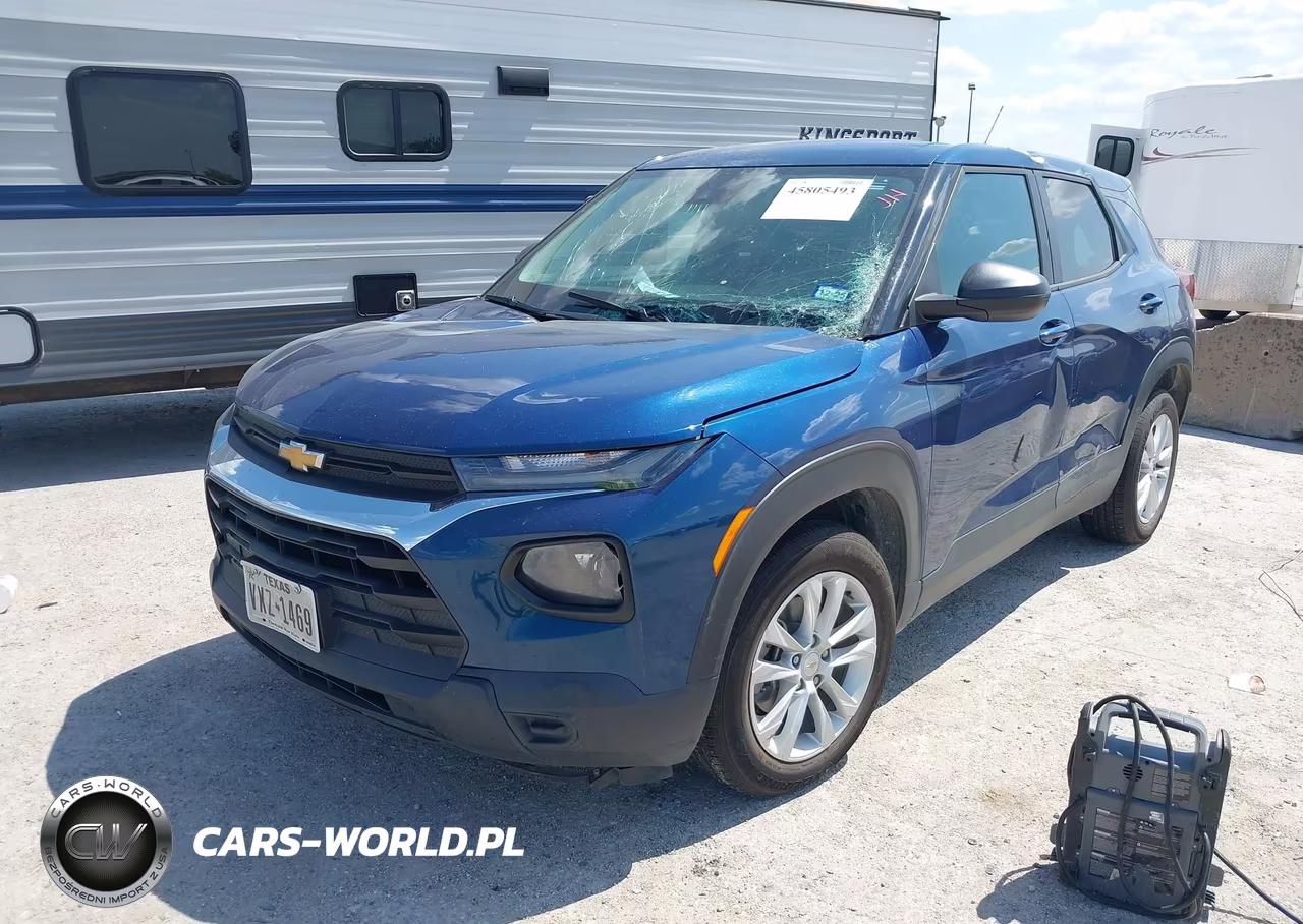 2021 Chevrolet Trailblazer Fwd Ls VIN:KL79MMS29MB020174 - 2