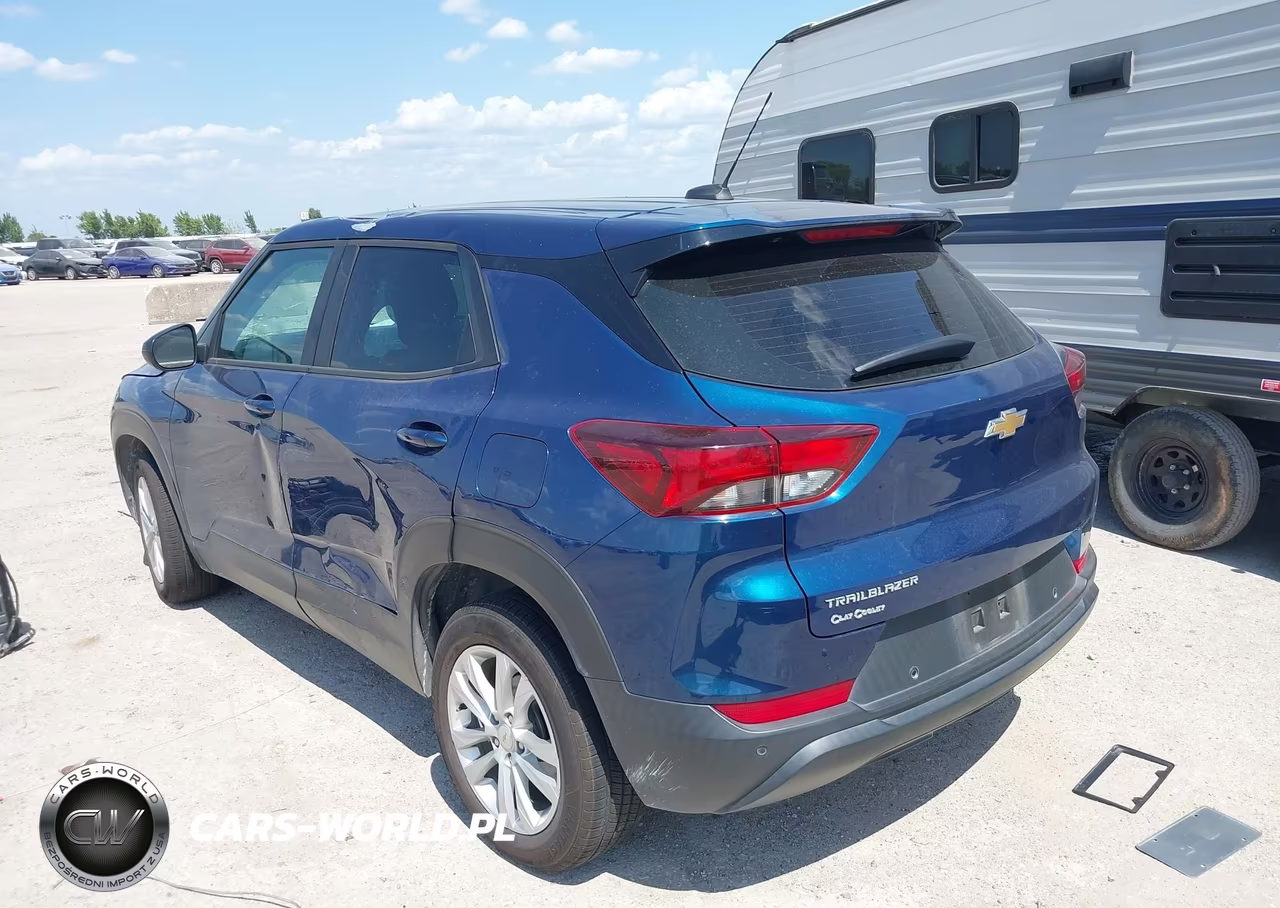 2021 Chevrolet Trailblazer Fwd Ls VIN:KL79MMS29MB020174 - 3