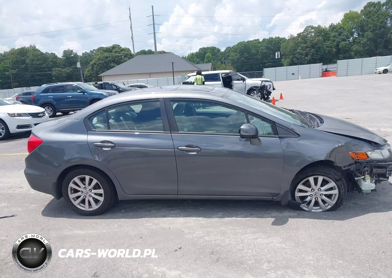 2012 Honda Civic Ex VIN:19XFB2F87CE005396 - 13