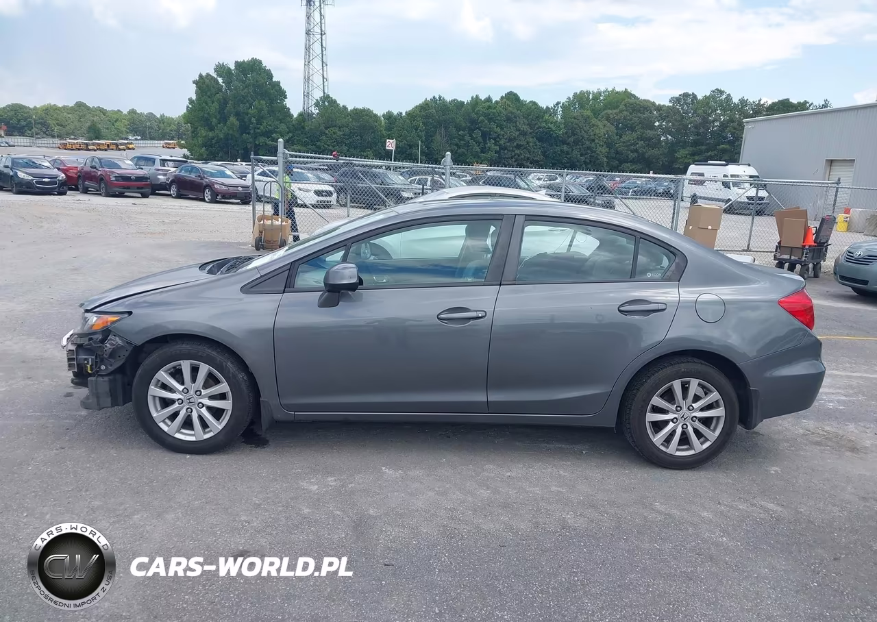 2012 Honda Civic Ex VIN:19XFB2F87CE005396 - 14