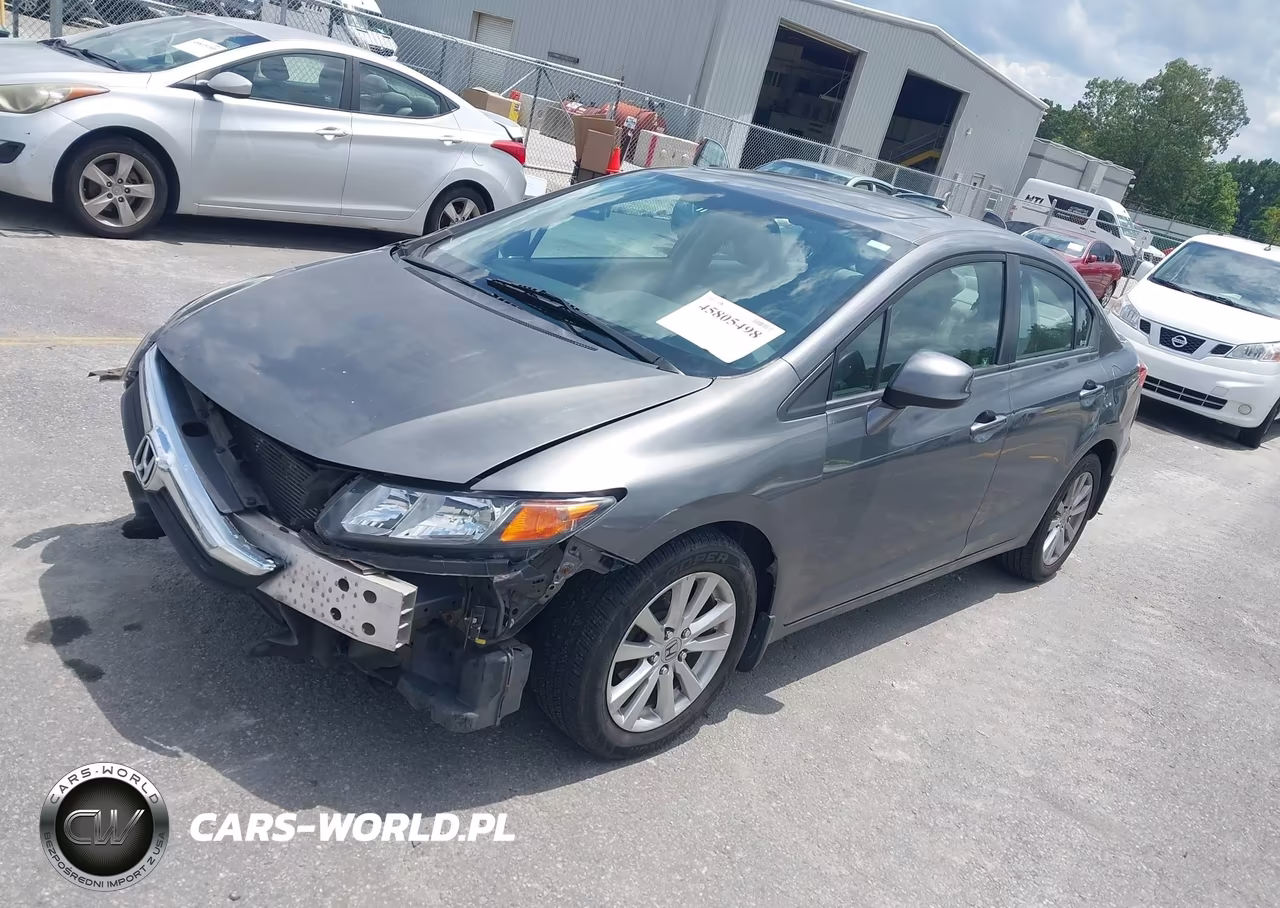2012 Honda Civic Ex VIN:19XFB2F87CE005396 - 2