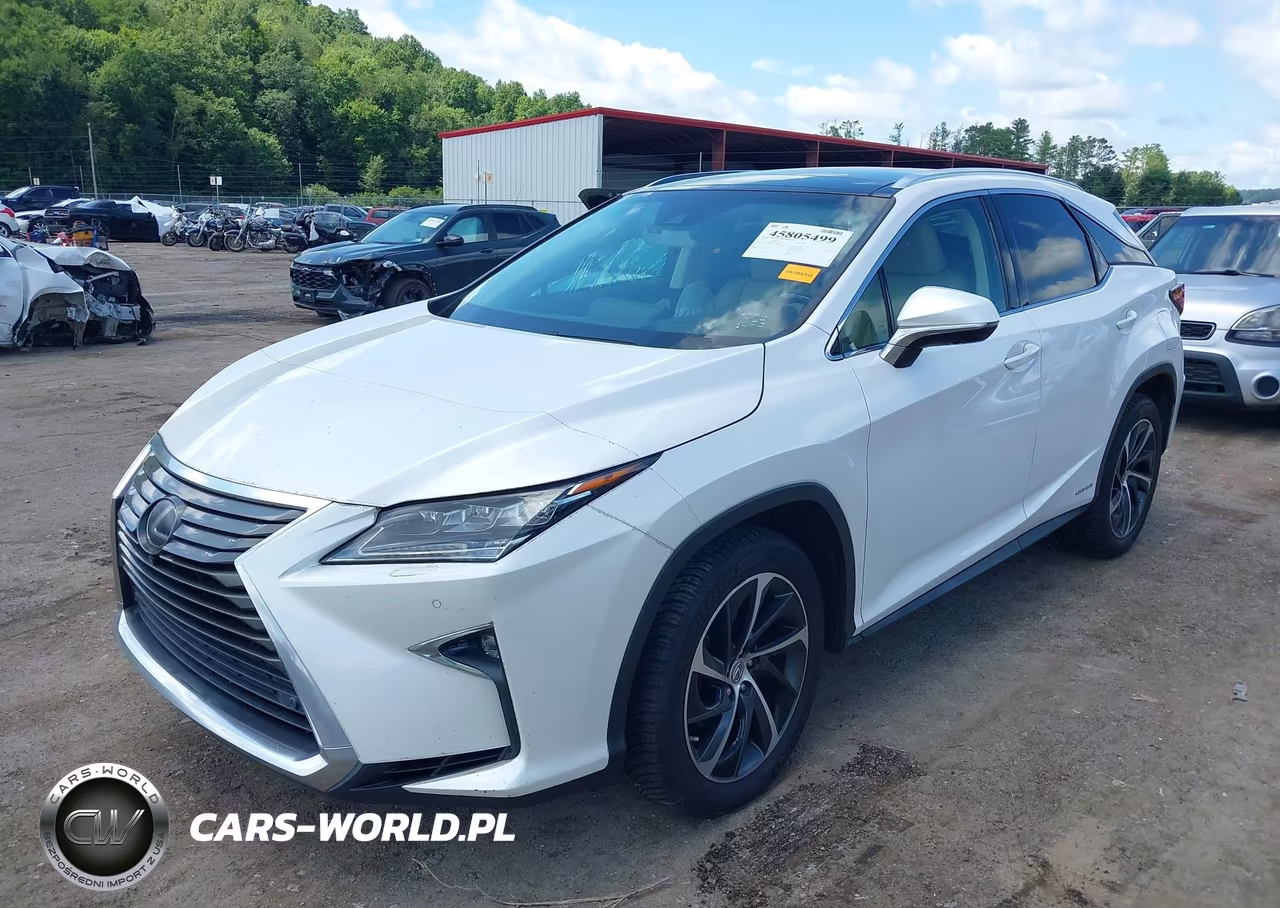 2017 Lexus Rx 450H VIN:2T2BGMCA0HC019340 - 2