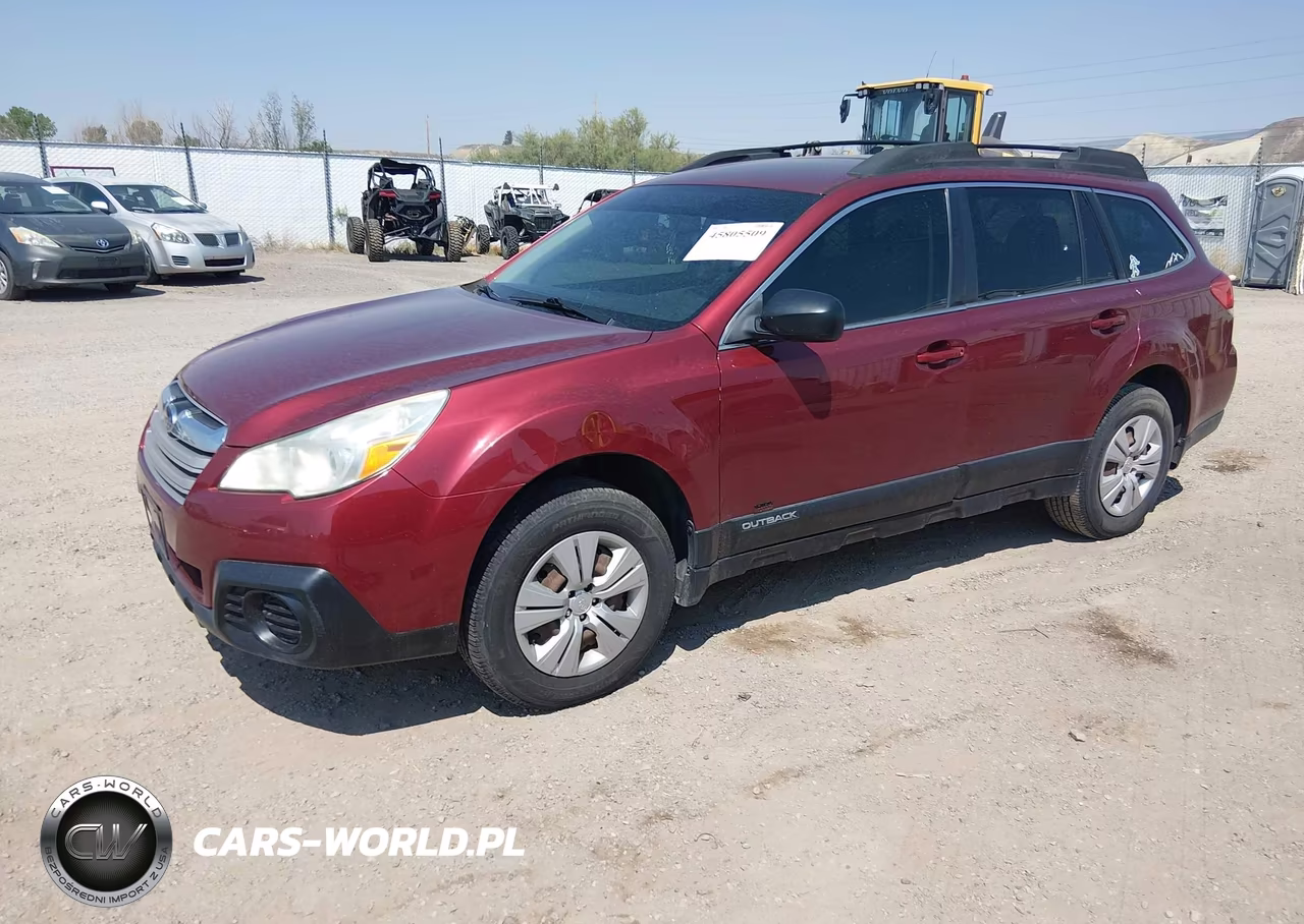 2013 Subaru Outback 2.5I VIN:4S4BRCAC6D3242526 - 2