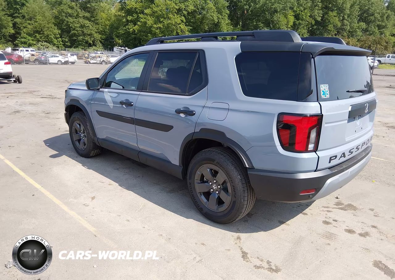 2026 Honda Passport Awd Rtl-Awd Rtl Blackout-Awd Rtl Towing VIN:5FNYF9H38TB069044 - 3