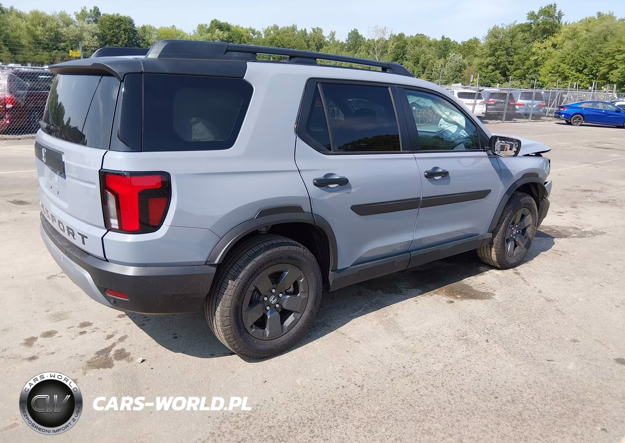 2026 Honda Passport Awd Rtl-Awd Rtl Blackout-Awd Rtl Towing VIN:5FNYF9H38TB069044 - 4
