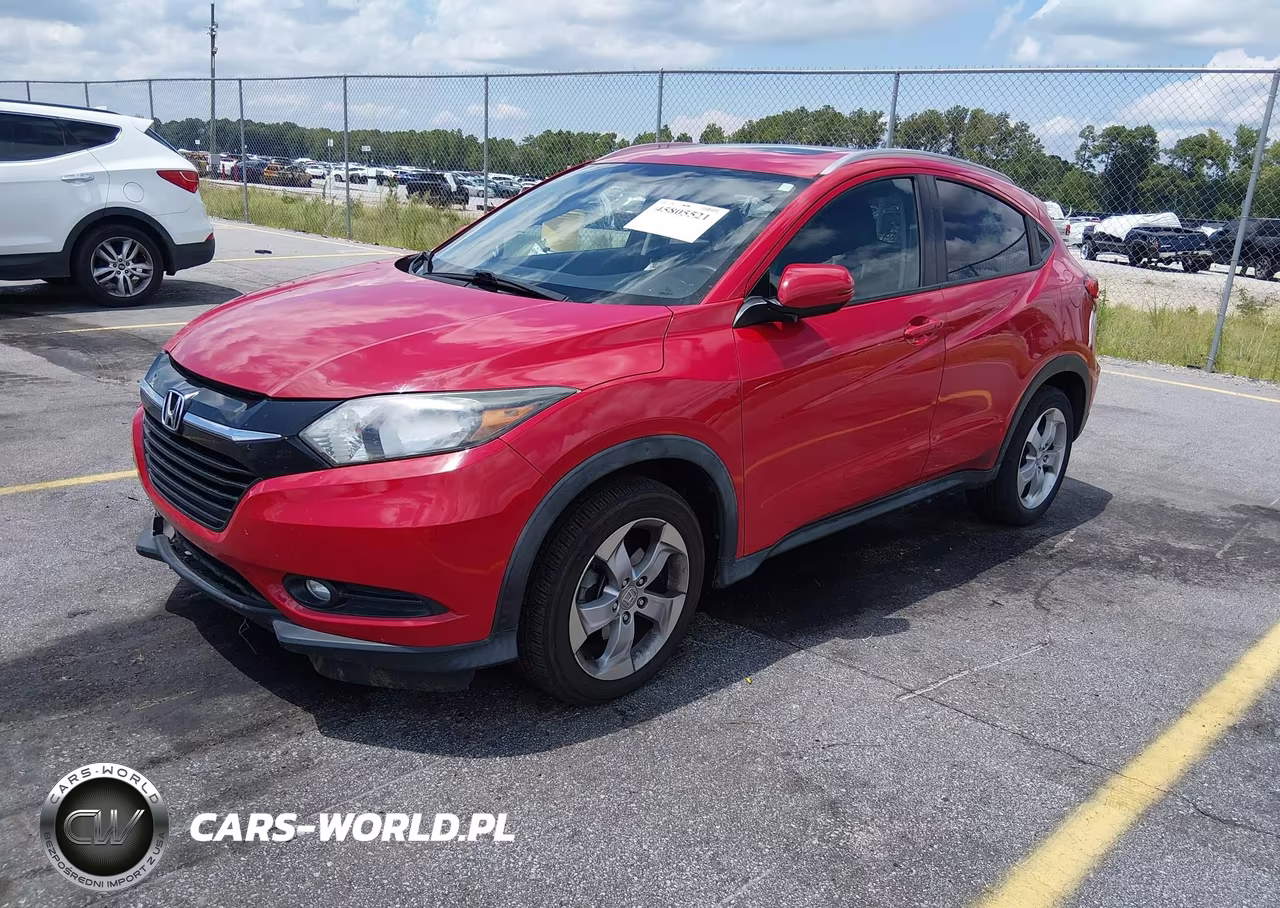 2016 Honda Hr-V Ex-L VIN:3CZRU5H77GM722741 - 2