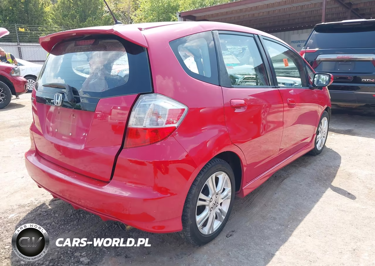 2009 Honda Fit Sport VIN:JHMGE88449S014439 - 4