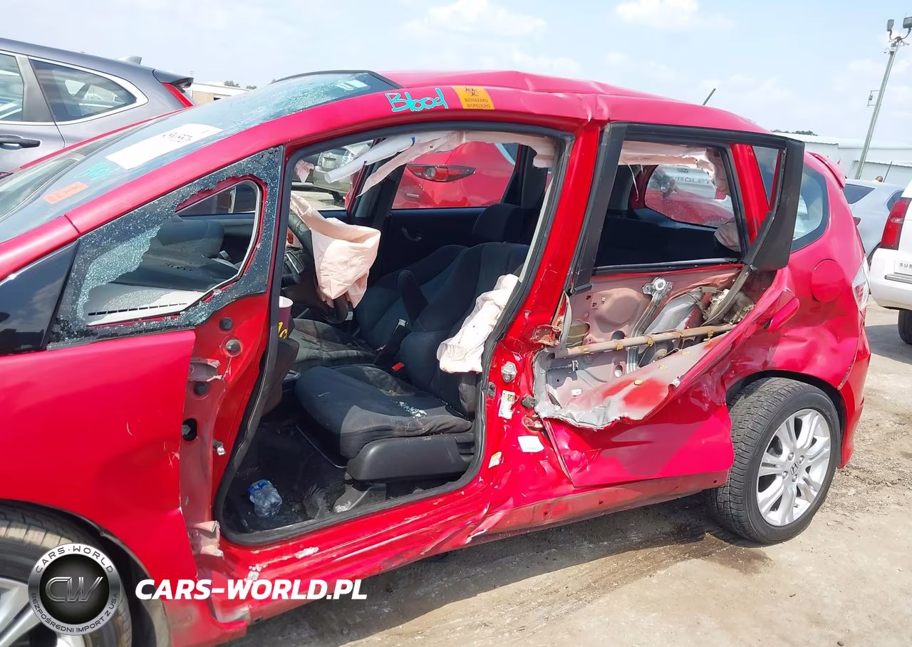 2009 Honda Fit Sport VIN:JHMGE88449S014439 - 6
