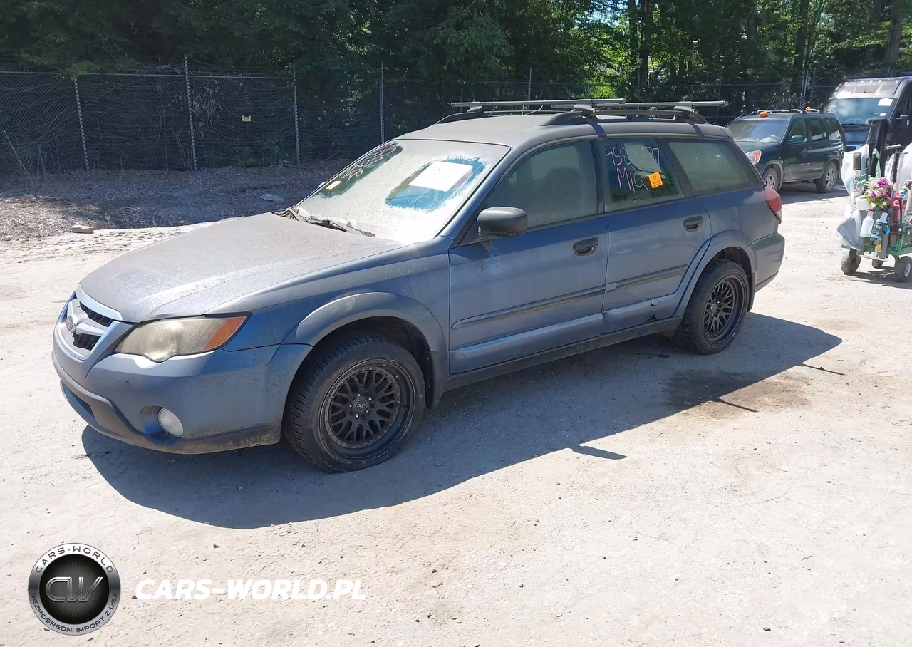 2008 Subaru Outback 2.5I VIN:4S4BP61C686342413 - 2