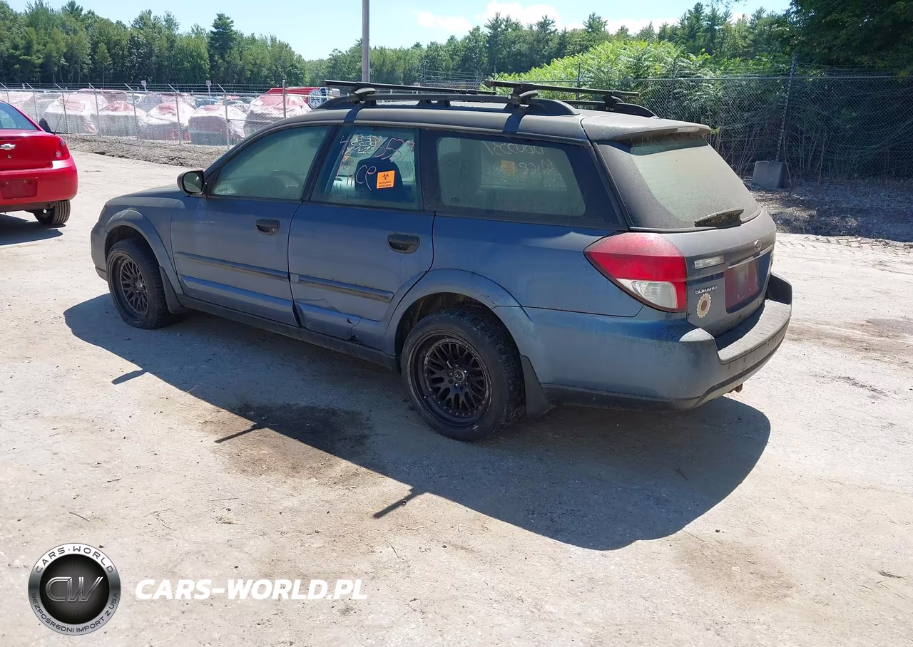 2008 Subaru Outback 2.5I VIN:4S4BP61C686342413 - 3